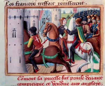Joan of Arc Prisoner Before Compiegne 24 May 1429 by Unknown artist