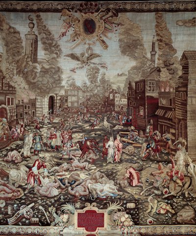 The Austrians Take Buda Back from the Ottoman Turks on 02/09/1686 (detail) by Unknown artist