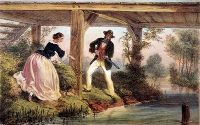 Hunting Pike in England by Unknown artist