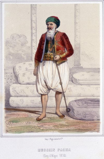 Hussein Pasha, Dey of Algiers from 1818 Until 1830 by Unknown artist