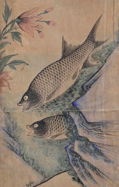Bird and Flower Painting by Unknown artist