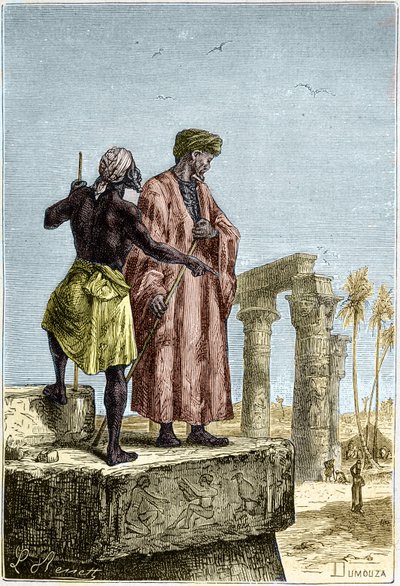 Ibn Battuta (1307-1377) in Egypt - in 