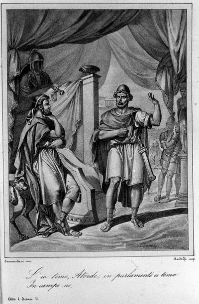 Illustration for Scene 2 of Act I of 