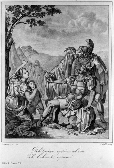 Illustration for Scene 8 of Act V of 