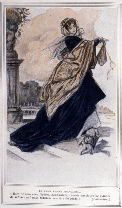 Illustration for the theatre play Barberine created in 1835 by Alfred de Musset (1810 - 1857) by Unknown artist