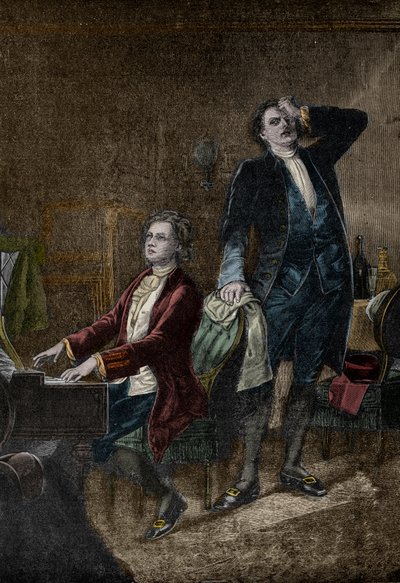 Illustration from the drama 