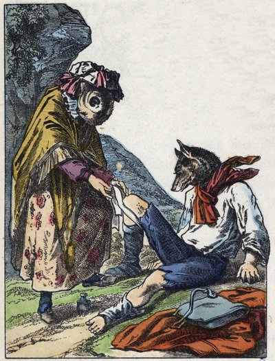 Illustration of the tale 