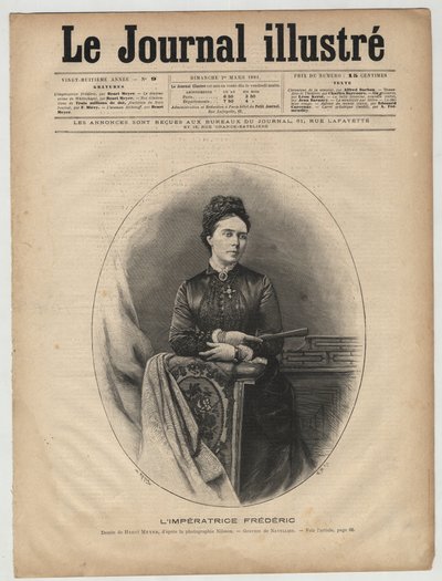 Empress Frederick - Victoria of the United Kingdom (1840-1901) - cover of 