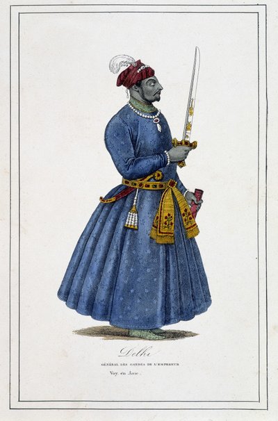 India: General of the Guards of the Emperor of Delhi - in 