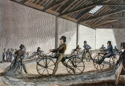 Internal View of the Manege for Hobby Horse by Unknown artist
