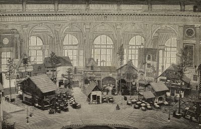 International Pavilion at International Exhibition of Vienna, Austria by Unknown Artist