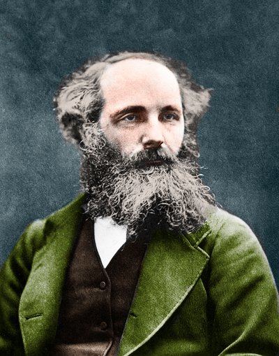 Portrait of James Clerk Maxwell (1831-1879), Scottish physicist. Circa 1875. by Unknown artist