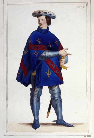 Jacques de Bourbon, Count of La Marche, Constable of France. by Unknown artist