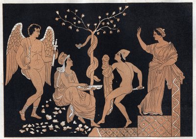 Jason and Medea - Engraving from 
