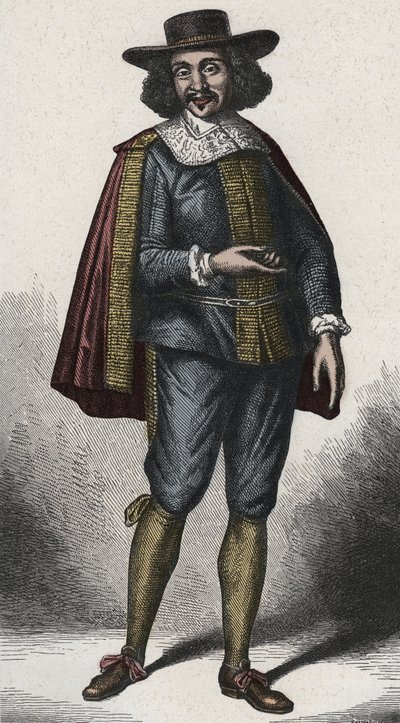 Jean Baptiste Poquelin Moliere 1622-1673 by Unknown artist