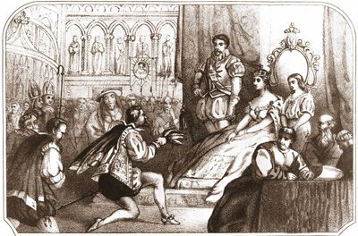 Jean Nicot Presenting the Tobacco Plant to Catherine de