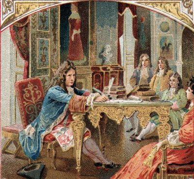 Jean Racine Composing 