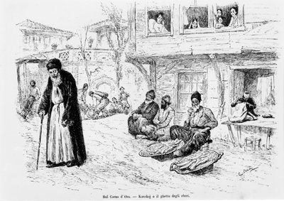 Jewish Ghetto in Constantinople by Unknown artist