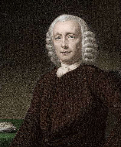 John Harrison (1693-1776) - Engraving - 19th Century by Unknown artist