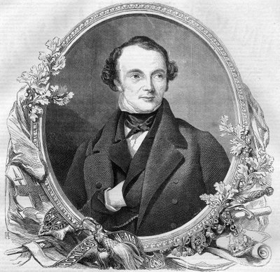 John Russell, British politician (1792-1878) (engraving of 1860) by Unknown artist