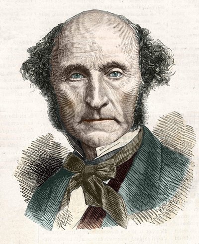 John Stuart Mill (1806 - 1873), British Philosopher and Economist by Unknown artist