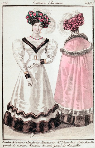 Journal of Ladies and Modes, Parisian Costumes by Unknown artist