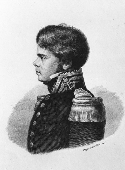 Jules Poret de Blosseville. French Explorer, Sailor and Geographer. 1802-1833. by Unknown artist
