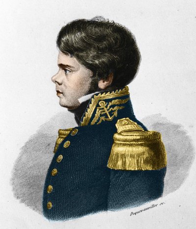 Jules Poret de Blosseville, French explorer, sailor and geographer (1802-1833) by Unknown artist