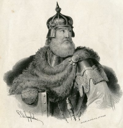 Kestutis, Grand Duke of Lithuania and Duke of Trakai by Unknown artist