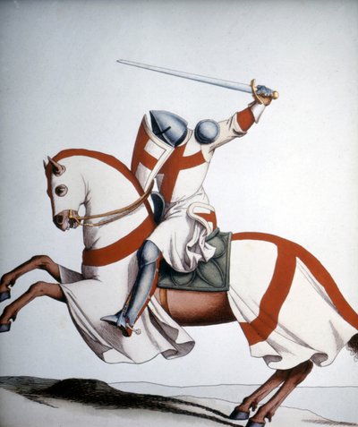 Knight Templar of the 14th Century by Unknown artist