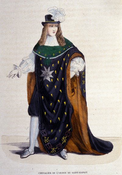 Knight of the Order of the Holy Spirit (Order of the Holy Spirit) founded by Henry III in 1578. by Unknown artist