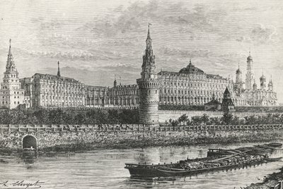 Kremlin in Moscow, from Free Russia by Unknown artist