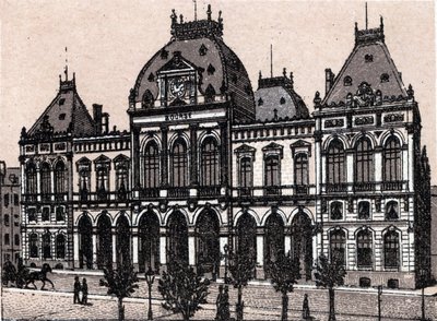 Le Havre, the stock exchange in 
