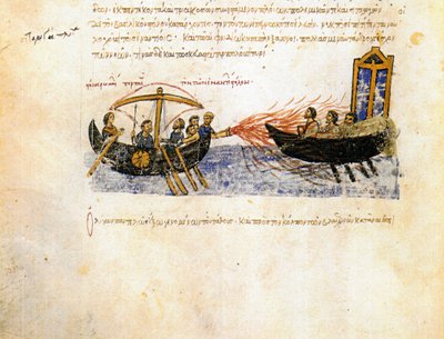 Greek Fire by Unknown artist