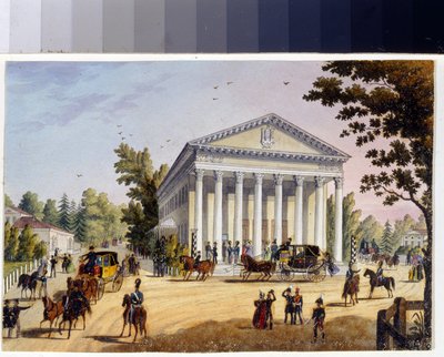 The Summer Theatre on Kamenny Island in Saint Petersburg (Album of Marie Taglioni) by Unknown artist