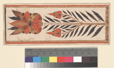 Leafy Flower by Unknown artist