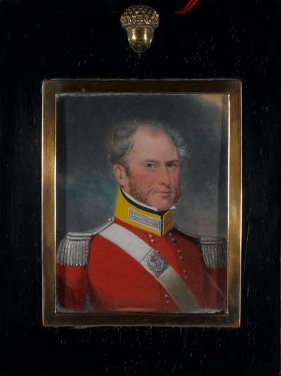 Lieutenant-Colonel Mathew Frederick Steele, 77th Regiment by Unknown artist