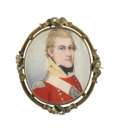 Lieutenant John Waters, 5th Garrison Battalion by Unknown artist