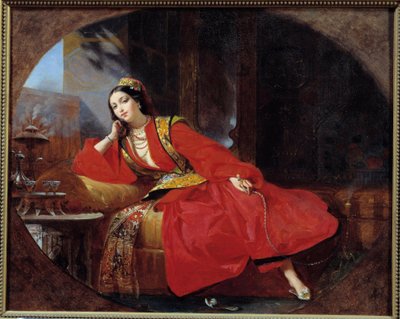 The Odalisque in Red by Unknown artist