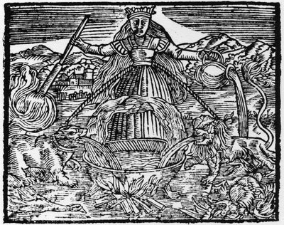The Universal Work of Alchemists - Engraving of 1659 in 