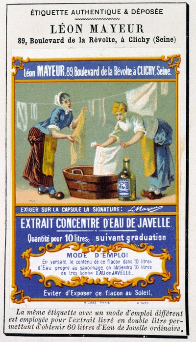 Léon Meyeur - Concentrated bleach extract by Unknown artist
