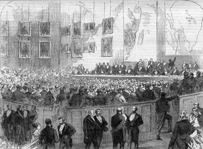 London 1868. Geographical Society of London: Description of the Journey of Dr. David Livingstone (1813-1873) to Africa by Unknown artist