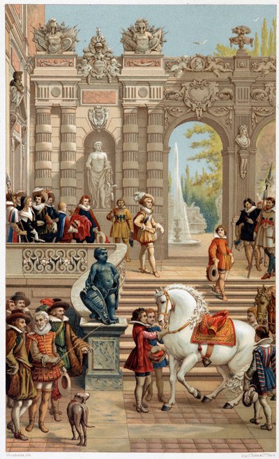 Louis XIII at the Court, at the Age of 13 by Unknown artist