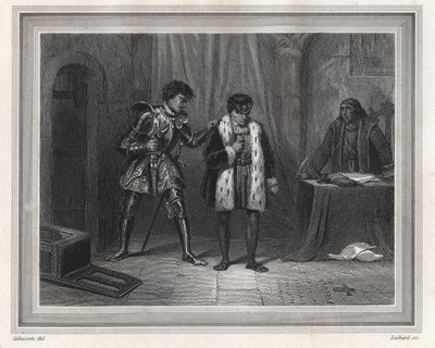 Louis XI Prisoner of Charles the Temerary Duke of Burgundy by Unknown artist