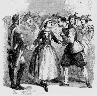 Mademoiselle Piccolomini in the opera 