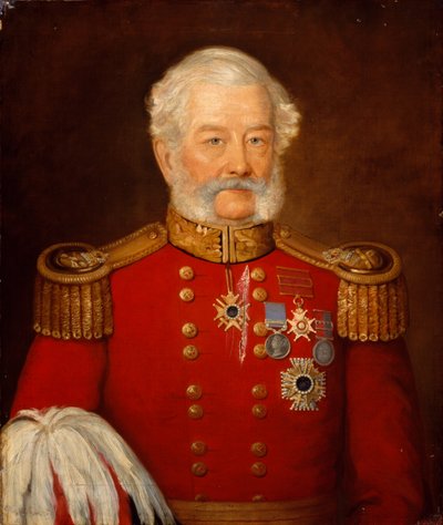 Major General Sir Abraham Roberts, Army Staff by Unknown artist