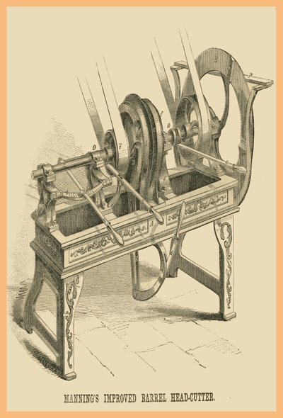 Mannings Improved Barrel Head Cutter by Unknown Artist