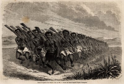 Maori War Dance by Unknown artist
