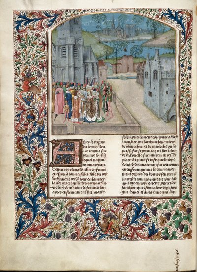 Marriage of Edward II to Isabella of France by Unknown artist