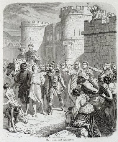 Martyrdom of Saint Symphorien - in 